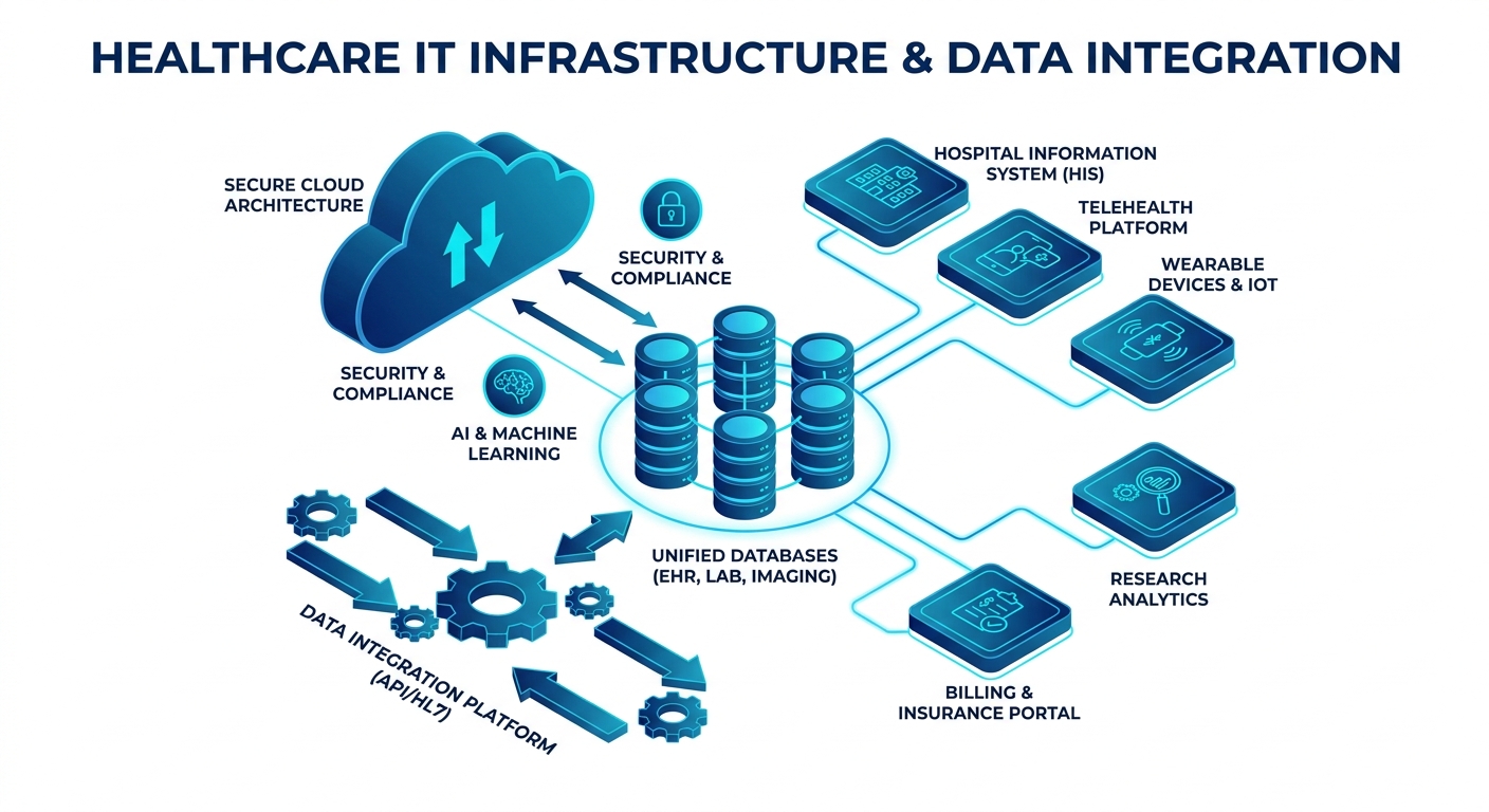 From Data Silos to Unified Intelligence: Healthcare IT Architecture for Life Sciences